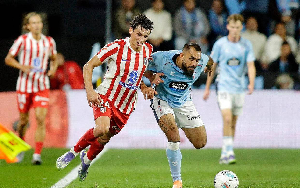 西甲第5遭遇大冷门,巴萨旧将朗格莱遭驱逐导致塞尔塔逼平马竞