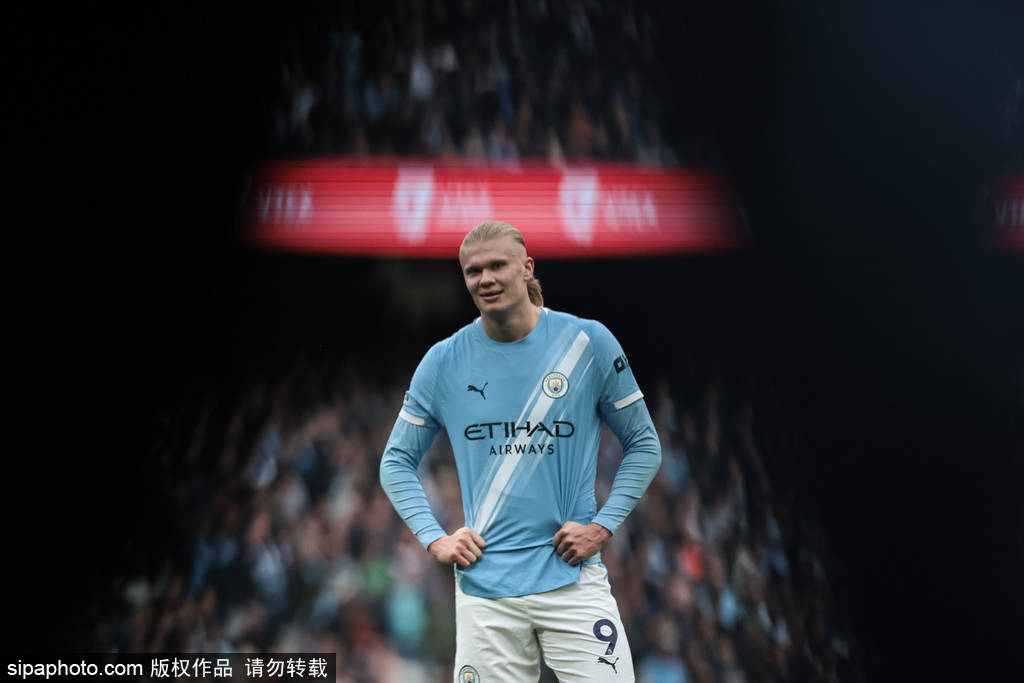 我我我!哈兰德三霸英超恐怖纪录 2个月23球仅1场挂零